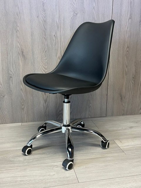 Lugano Krzesło obrotowe MONZA OFFICE BLACK PU