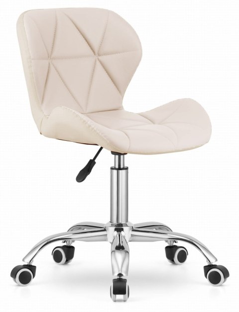Lugano Krzesło obrotowe VASTO OFFICE PU CREAM