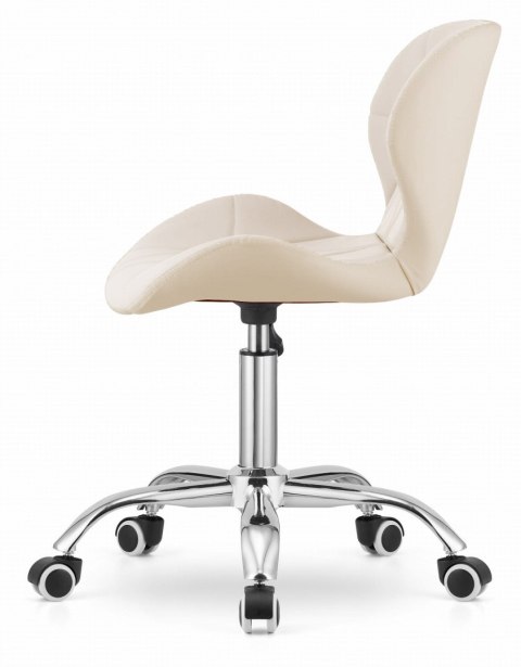 Lugano Krzesło obrotowe VASTO OFFICE PU CREAM