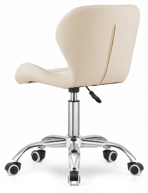 Lugano Krzesło obrotowe VASTO OFFICE PU CREAM