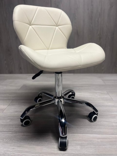 Lugano Krzesło obrotowe VASTO OFFICE PU CREAM