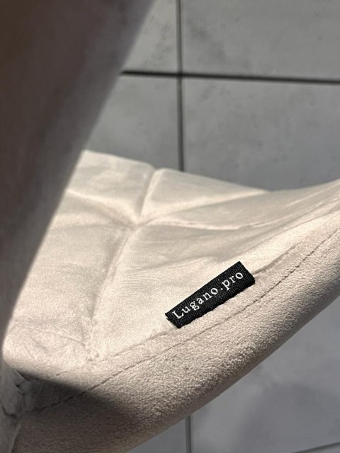 Lugano Krzesło obrotowe VASTO OFFICE VELVET GREY SMOKE