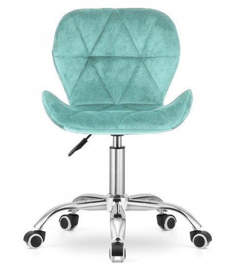 Lugano Krzesło obrotowe VASTO OFFICE VELVET MINT