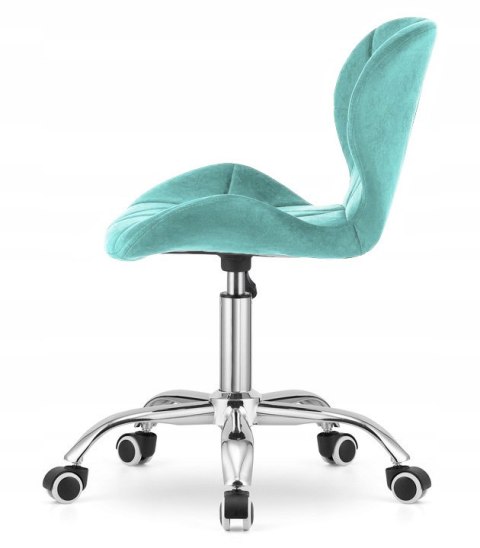 Lugano Krzesło obrotowe VASTO OFFICE VELVET MINT