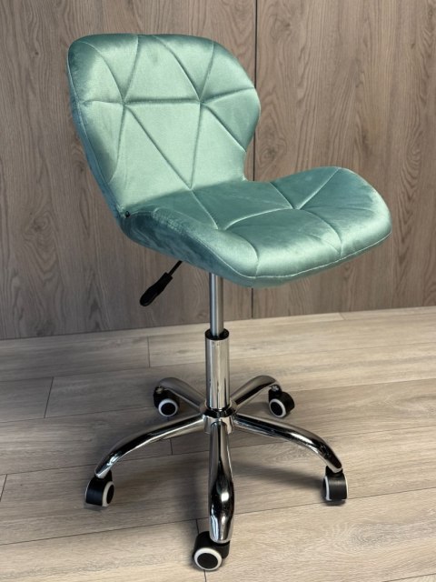 Lugano Krzesło obrotowe VASTO OFFICE VELVET MINT