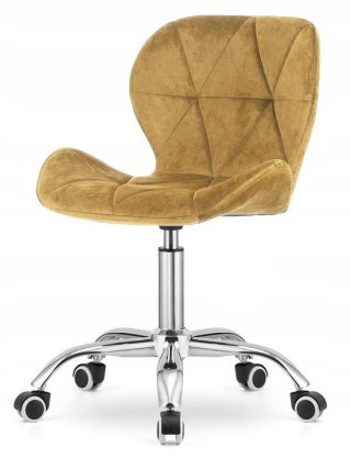 Lugano Krzesło obrotowe VASTO OFFICE VELVET SAND