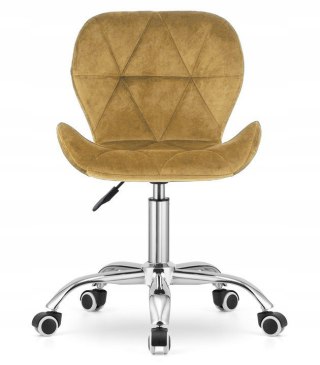 Lugano Krzesło obrotowe VASTO OFFICE VELVET SAND