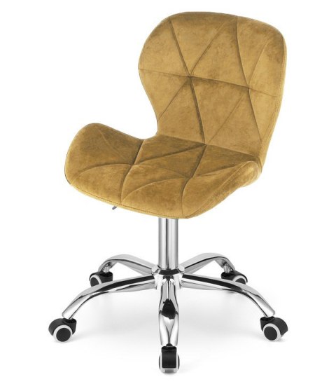 Lugano Krzesło obrotowe VASTO OFFICE VELVET SAND