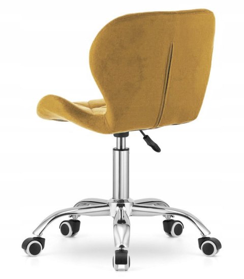 Lugano Krzesło obrotowe VASTO OFFICE VELVET SAND