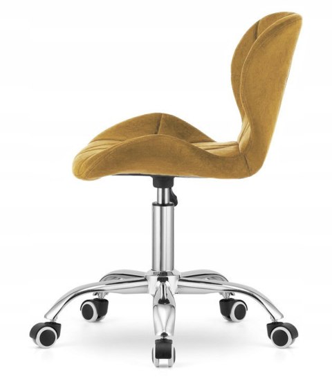 Lugano Krzesło obrotowe VASTO OFFICE VELVET SAND