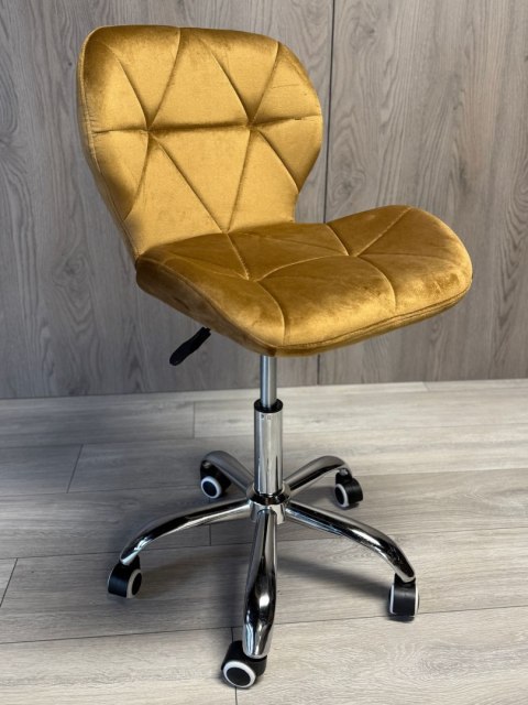 Lugano Krzesło obrotowe VASTO OFFICE VELVET SAND