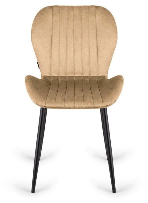 Lugano Krzesło tapicerowane MONTI VELVET SAND