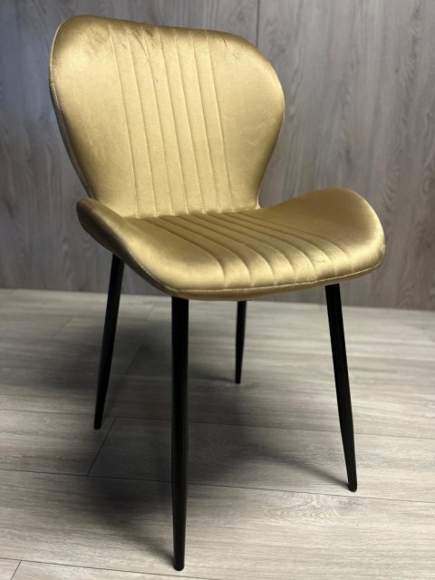 Lugano Krzesło tapicerowane MONTI VELVET SAND