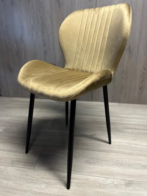 Lugano Krzesło tapicerowane MONTI VELVET SAND