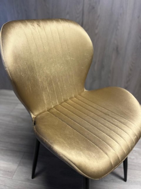 Lugano Krzesło tapicerowane MONTI VELVET SAND