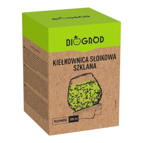 Kiełkownica słoikowa Twist-off+5 nasion (745753)