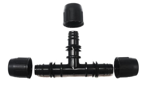 Trójnik Złączka QJ 20-20-20 mm Wciskano Skręcana