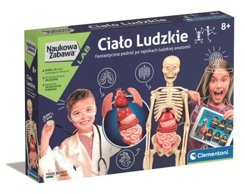 Ciało Ludzkie | Naukowa zabawa Clementoni