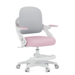 Fotel do biurka dla dziecka Junior 4.3 Pink-grey