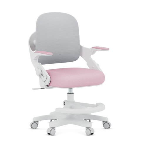 Fotel do biurka dla dziecka Junior 4.3 Pink-grey
