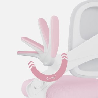 Fotel do biurka dla dziecka Junior 4.3 Pink-grey