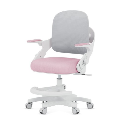 Fotel do biurka dla dziecka Junior 4.3 Pink-grey