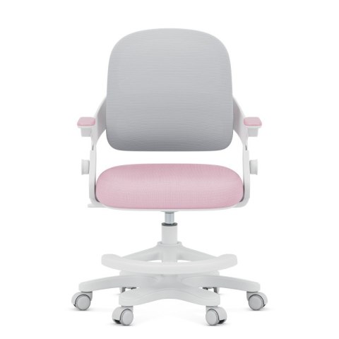 Fotel do biurka dla dziecka Junior 4.3 Pink-grey
