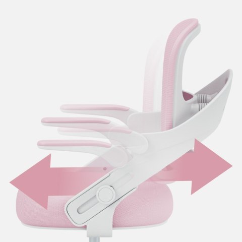 Fotel do biurka dla dziecka Junior 4.3 Pink