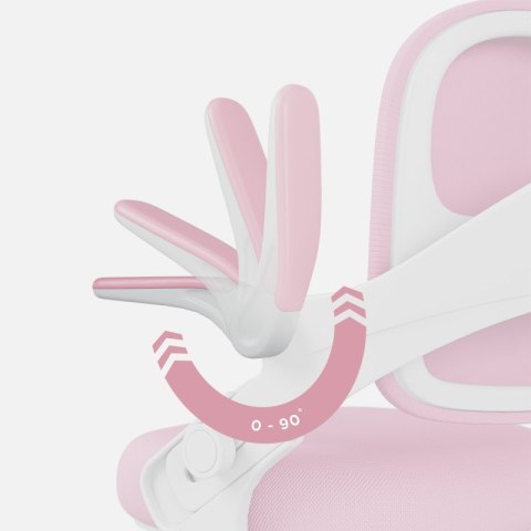 Fotel do biurka dla dziecka Junior 4.3 Pink