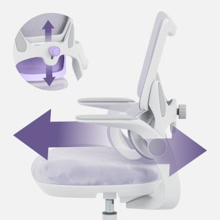 Fotel do biurka dla dziecka Junior 5.7 Purple