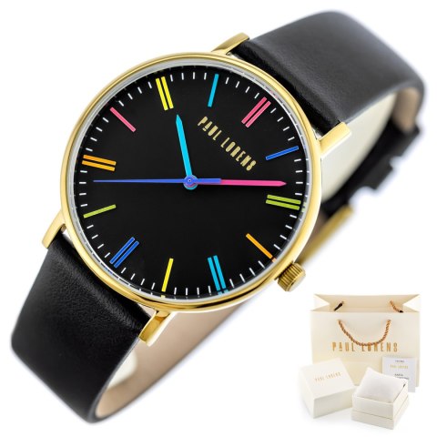 Paul Lorens ZEGAREK DAMSKI PAUL LORENS 41mm PL12600A2-1A2 (zg586c) + BOX