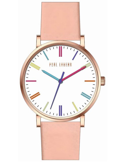 Paul Lorens ZEGAREK DAMSKI PAUL LORENS 41mm PL12600A2-3E3 (zg586d) + BOX