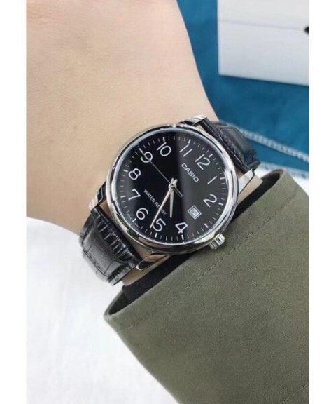 Casio ZEGAREK MĘSKI CASIO MTP-V002L-1BUDF (zd106c) + BOX