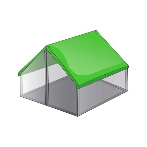 Plandeka. 140g zielona 6x10 Premium LINE /2/