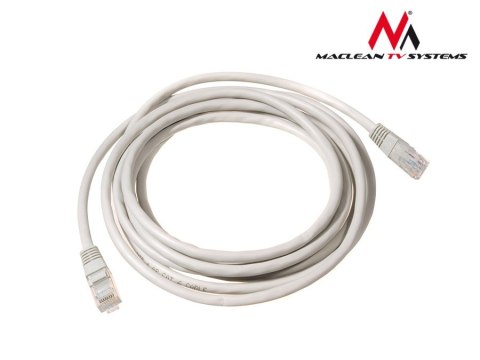 MCTV-659 Przewód, kabel patchcord UTP cat6 wtyk-wtyk 2 m szary Maclean