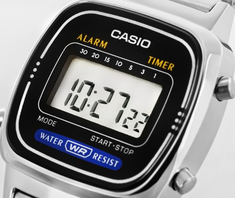 CASIO Zegarek Damski CASIO LA670WA-1DF + BOX