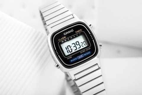 CASIO Zegarek Damski CASIO LA670WA-1DF + BOX