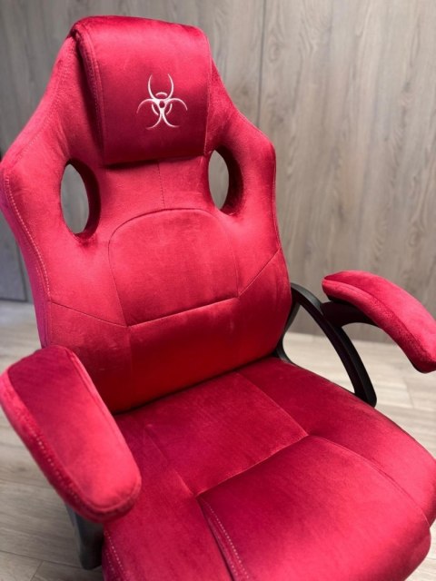 Lugano Fotel obrotowy do biurka CARRERA M ALCANTARA BURGUNDY