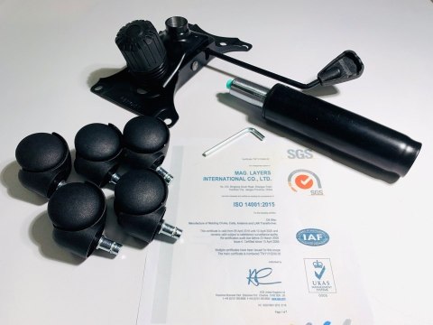 Lugano Fotel obrotowy do biurka CARRERA M ALCANTARA BURGUNDY