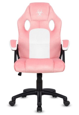 Lugano Fotel obrotowy do biurka CARRERA M ALCANTARA PINK FROST