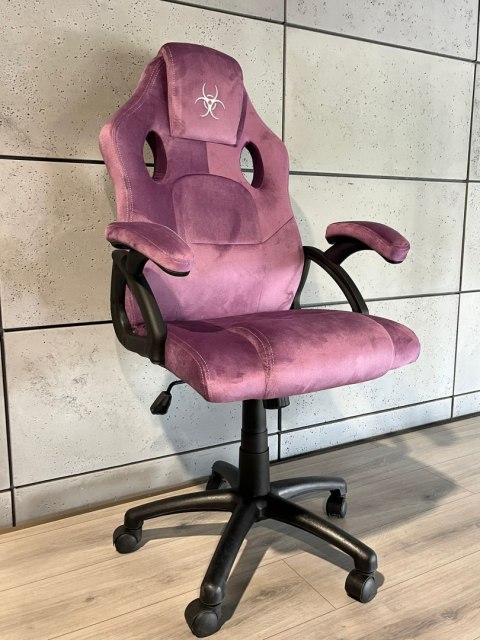 Lugano Fotel obrotowy do biurka CARRERA M ALCANTARA PURPLE
