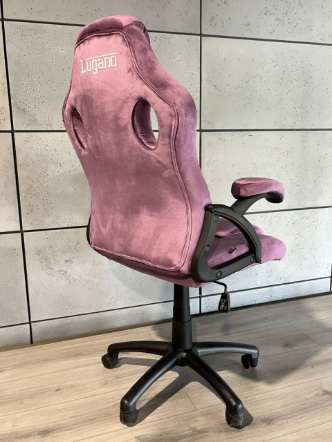 Lugano Fotel obrotowy do biurka CARRERA M ALCANTARA PURPLE