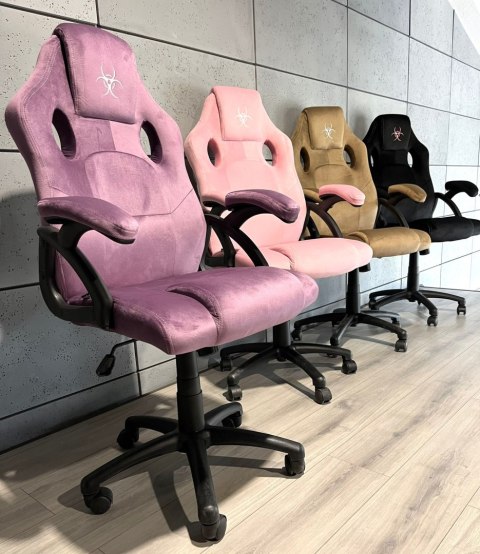 Lugano Fotel obrotowy do biurka CARRERA M ALCANTARA PURPLE