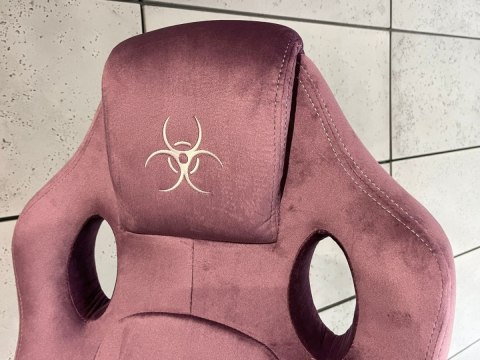 Lugano Fotel obrotowy do biurka CARRERA M ALCANTARA PURPLE