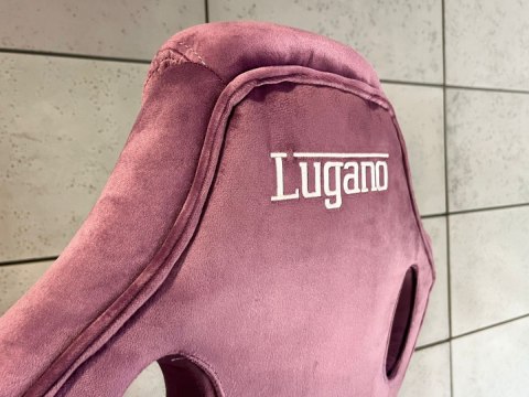 Lugano Fotel obrotowy do biurka CARRERA M ALCANTARA PURPLE