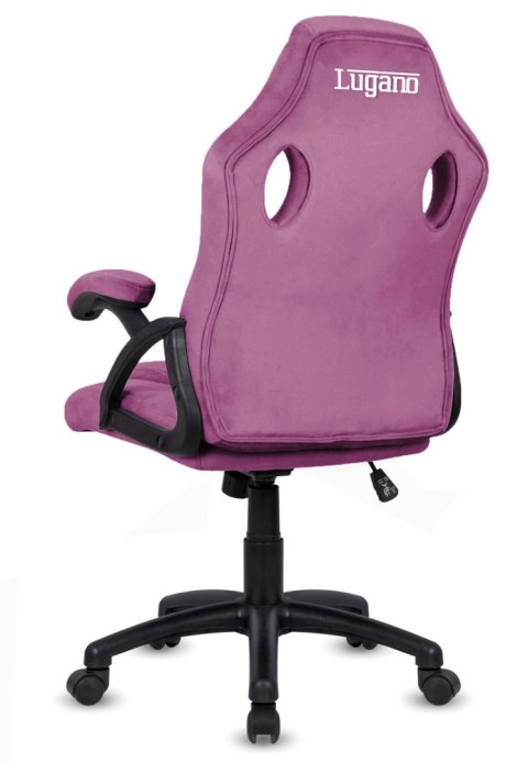 Lugano Fotel obrotowy do biurka CARRERA M ALCANTARA PURPLE