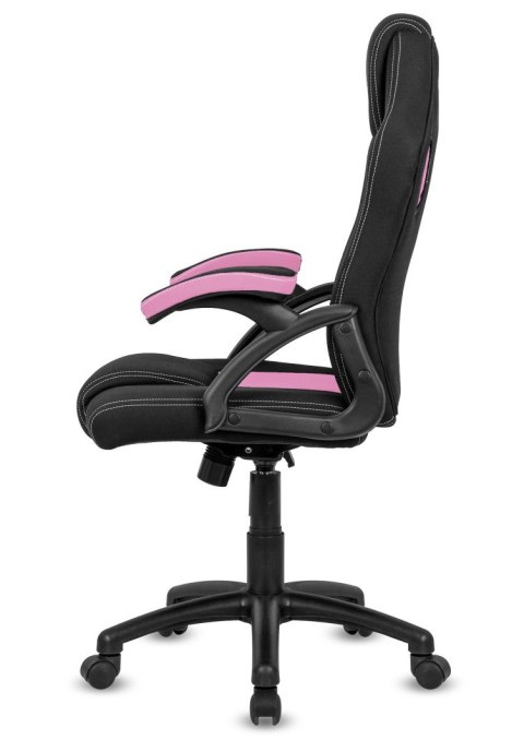 Lugano Fotel obrotowy do biurka CARRERA M PINK FABRIC