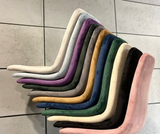 Lugano Krzesło barowe AVA BORGO BAR VELVET NICE hoker