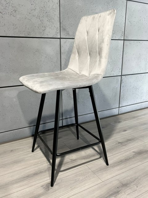 Lugano Krzesło barowe AVA BORGO BAR VELVET NICE hoker