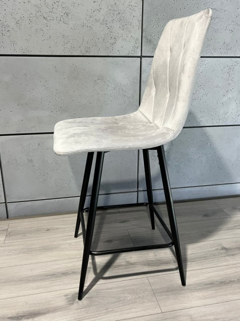 Lugano Krzesło barowe AVA BORGO BAR VELVET NICE hoker